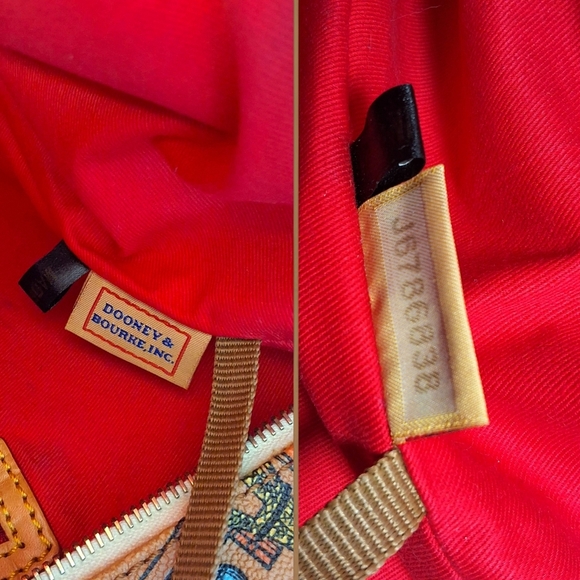 Dooney & Bourke It Collection Americana Landmark Zip Top Tote - Picture 12 of 14